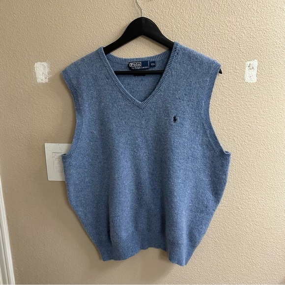 Polo Ralph Lauren Lambs Wool Sweater Vest - Picture 2 of 6